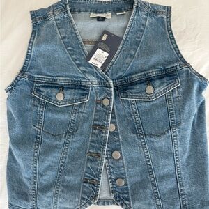 Threshold Blue Denim Vest